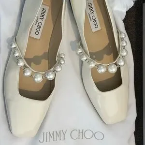 Jimmy Choo | Shoes | Jimmy Choo Ade Pearl Embellished Patent